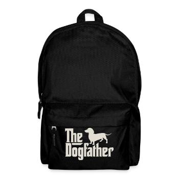 Le Dogfather - Teckel, Teckel, Teckel - Sac à dos - noir - Devant