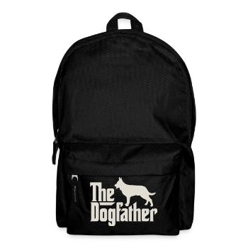 The Dogfather - Deutscher Schäferhund - Rucksack - Schwarz - Vorne