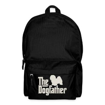 The Dogfather - Havanese Maltese Shih Tzu - Backpack - black - Front