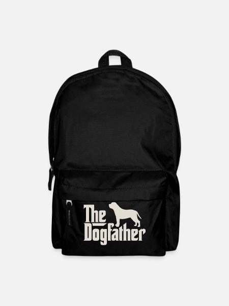The Dogfather - Mastiff Bullmastiff - Rucksack - Schwarz