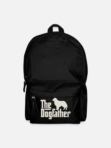 The Dogfather - Golden Retriever Flat-Coated - Backpack - black