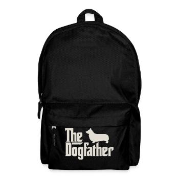 Le Dogfather - Pembroke Welsh Corgi - Sac à dos - noir - Devant