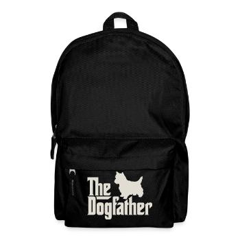 Le Dogfather - West Highland White Terrier - Sac à dos - noir - Devant