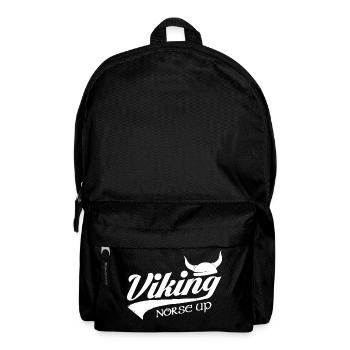 Viking Norse Up Wikinger Nordmann - Rucksack - Schwarz - Vorne