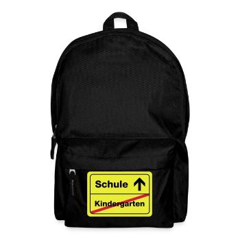école maternelle, - Sac à dos - noir - Devant