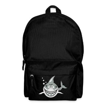 Hai mit Zahnspange - Sac à dos - noir - Devant
