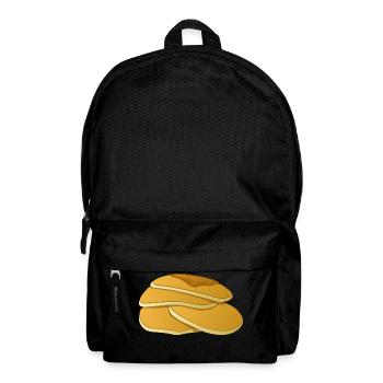 Pfannkuch crêpes crêpes petit déjeuner fruehstueck16 - Sac à dos - noir - Devant