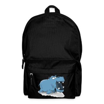 Nielpferd - Rucksack - Schwarz - Vorne