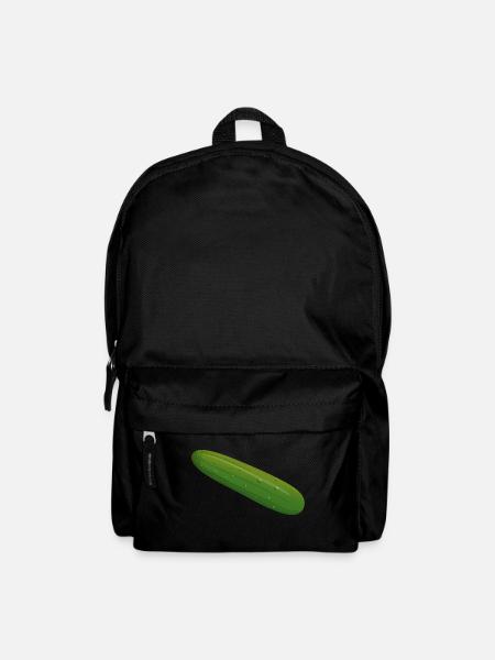 Gurke - Rucksack - Schwarz