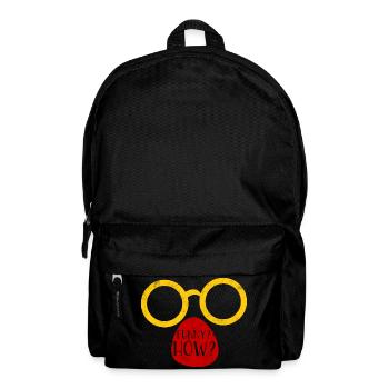 Clown: Funny? How? - Gift - Backpack - black - Front