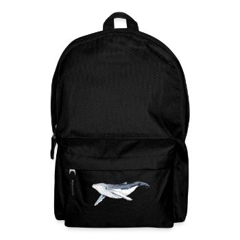 Baby humpback whale - Humpback whale - Jubarte - Backpack - black - Front