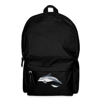 Bottlenose dolphin - Grand dauphin - Bottlenose dolphin - Backpack - black - Front