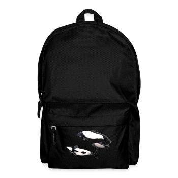 Dolphin of Commerson - Tonina - Commerson's dolphin - Backpack - black - Front