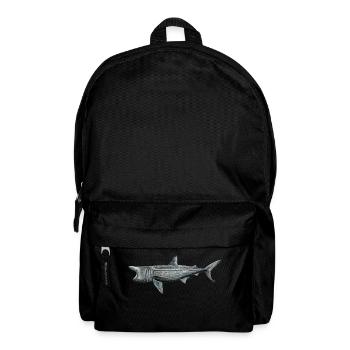 Pilgrim shark - Basking shark - Requin pelerin - Backpack - black - Front