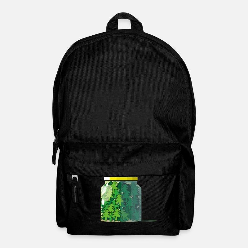 verre sapin - Sac à dos - noir