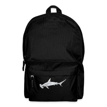 Tiburon martillon - Hammerhead shark - Requin - Backpack - black - Front