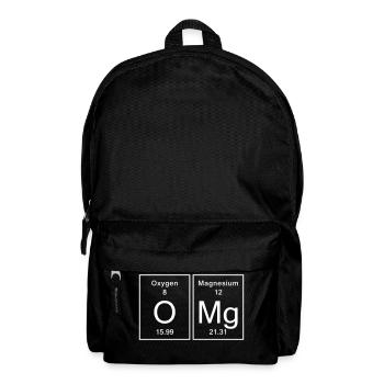 Chimie OMG - Oh My God - Sac à dos - noir - Devant