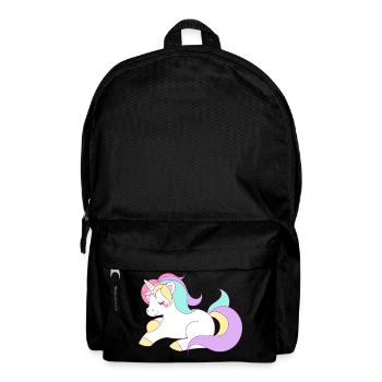 cute unicorn - Backpack - black - Front