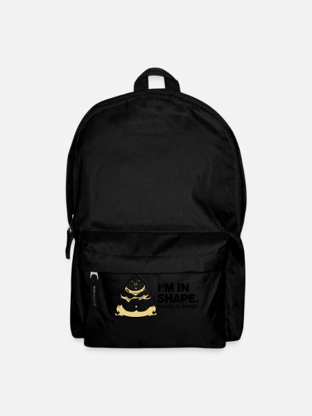 I m in great shape. Circular is also a form. - Backpack - black