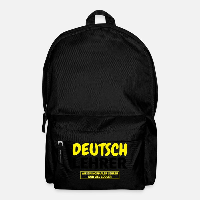 Deutschlehrer Geschenk - Rucksack - Schwarz