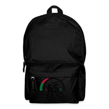 years 65 years anniversary meter - Backpack - black - Front