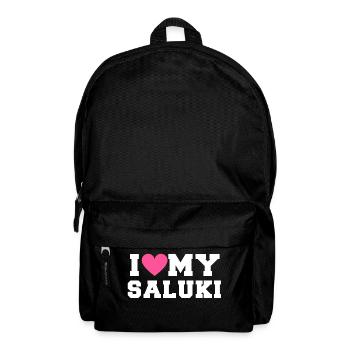 I love my Saluki - Backpack - black - Front