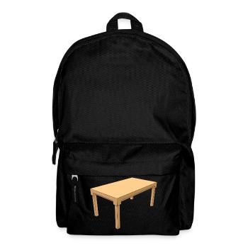 sofa couch chair table chair table lamp lamp lamp benc - Backpack - black - Front
