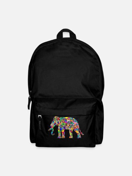 éléphant - Sac à dos - noir