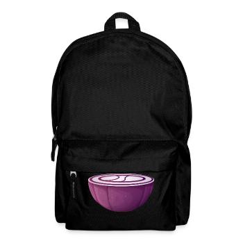 onion onion veggie gemuese vegetable1 - Backpack - black - Front