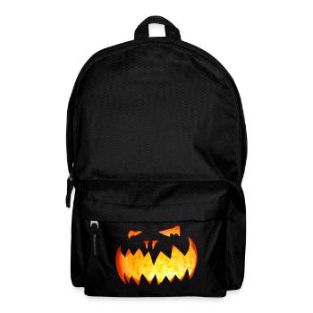 Halloween Pumpkin - Backpack - black - Front