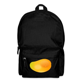 Mango Fruit Fruit Food Healthy Gift Idea Fresh - Backpack - black - Front