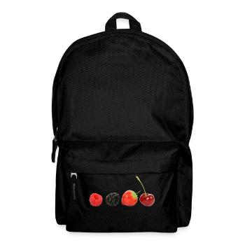 savoureux petits fruits - Sac à dos - noir - Devant