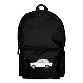 Trabi, Transnt aus der DDR - Rucksack - Schwarz - Vorne