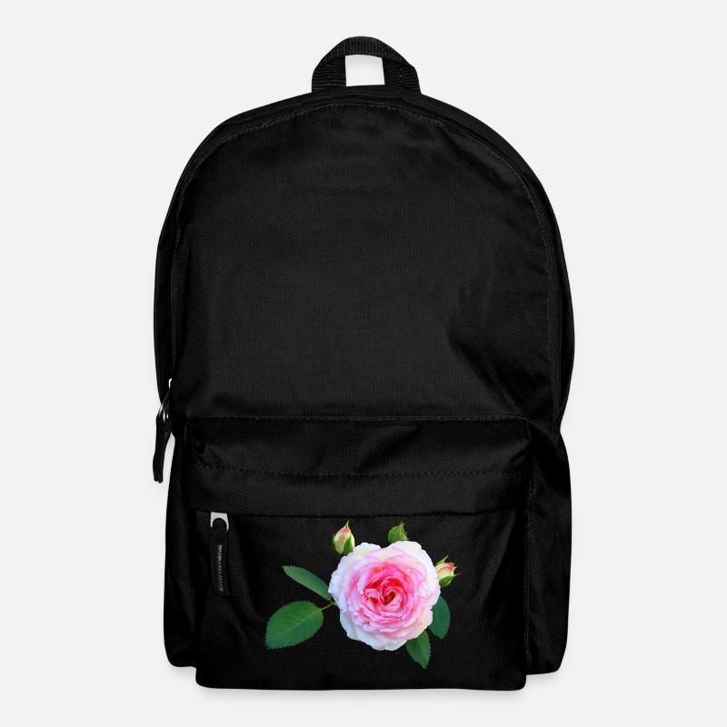 daffodils roses rosen blumen flowers tulips tulpen - Rucksack - Schwarz