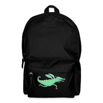 Renndrache - Rucksack - Schwarz - Vorne