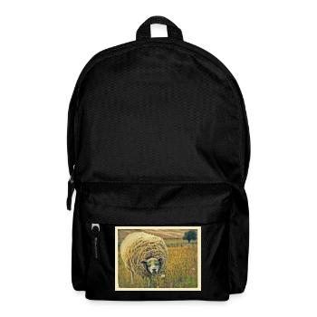 sheep - Rucksack - Schwarz - Vorne