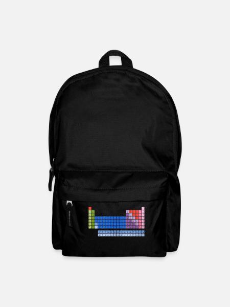 Periodic Table of the Elements - Backpack - black