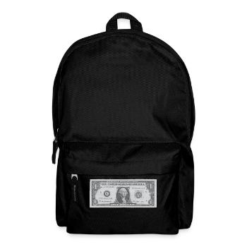 Dollarschein - Dollar für geldgeile Kapitalisten - Rucksack - Schwarz - Vorne