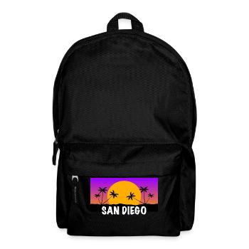 San Diego Shirt ! - Rucksack - Schwarz - Vorne