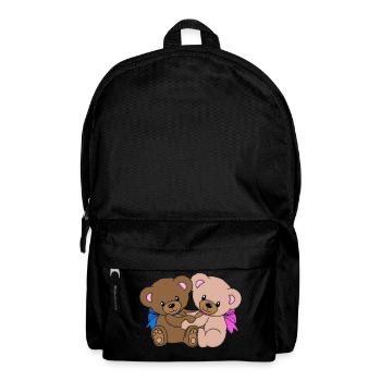 doux oursons - Sac à dos - noir - Devant