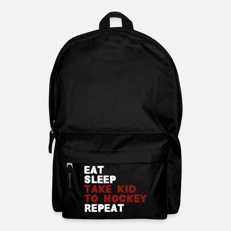 Take kid to hockey - Rucksack - Schwarz