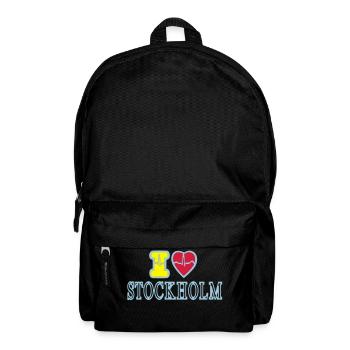 STOCKHOLM - Backpack - black - Front
