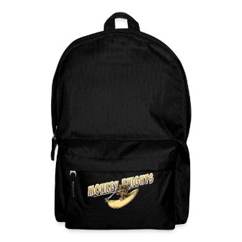 shirt Motiv Monkey Knights Affe Ritter neu - Rucksack - Schwarz - Vorne