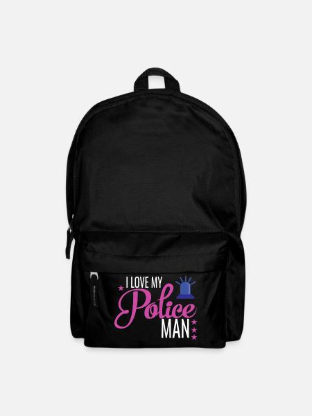 Love Policeman - Backpack - black