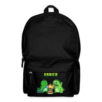 Enrico Geburtstag Geschenk - Rucksack - Schwarz - Vorne