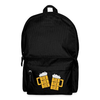 party bier - Backpack - black - Front