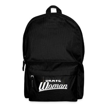 brave woman - Backpack - black - Front