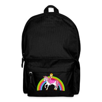 Einhorn - Rucksack - Schwarz - Vorne