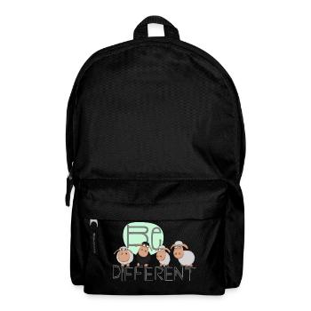 Be different: Special sheep - funny sheep - Backpack - black - Front