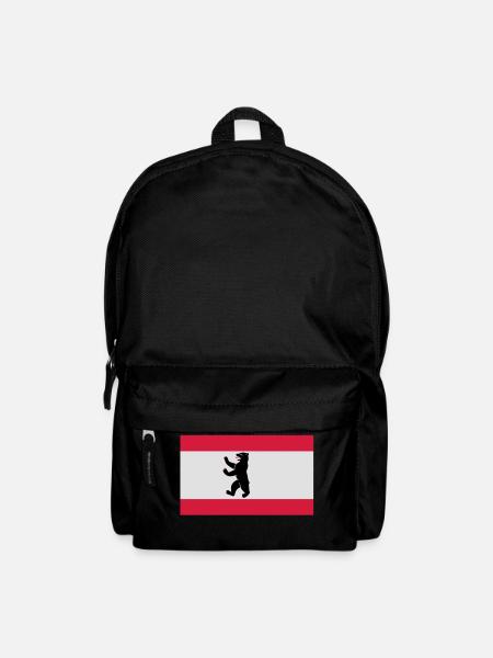 Flag of Berlin - Backpack - black
